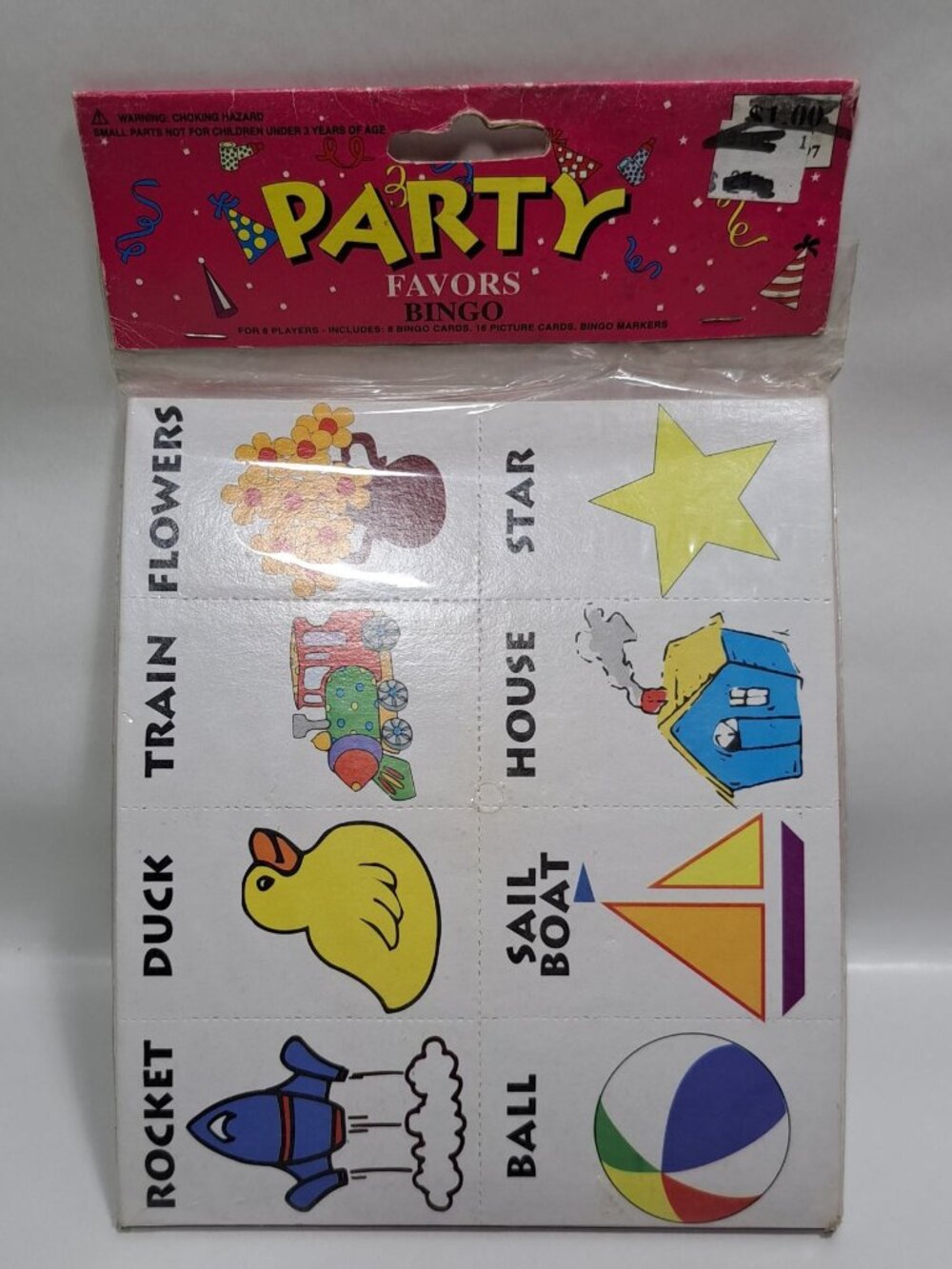 Party Favor Bingo Gifts Birthday Treat Bags Stocking Stuffers Pinata Fillers